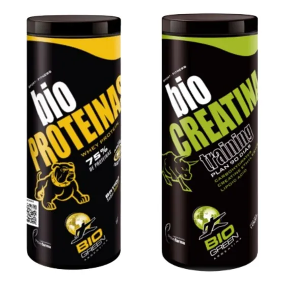 Combo Crecimiento Musculos Marcados Creatina + Proteina Whey