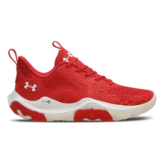 Tênis De Basquete Masculino Under Armour Spawn 3 Vermelho E 