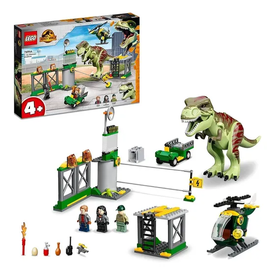 Lego Jurassic World 76944 Fuga Del Dinosaurio T-rex  