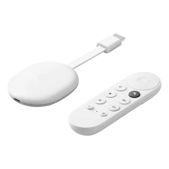 LNV Chromecast 4K con Google TV y control remoto de voz