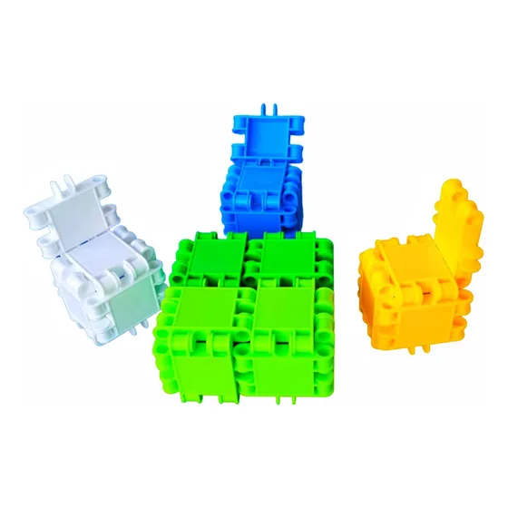 Material Didáctico De Ensamble Muros De Construcción