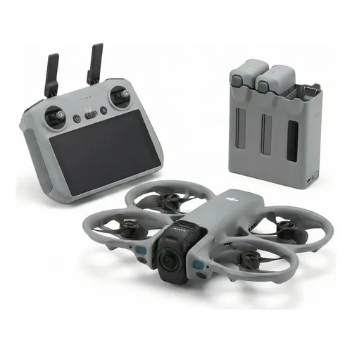 Drone Dji Mini 4 Pro Fly More Combo Plus (DJI RC 2) de cor branca