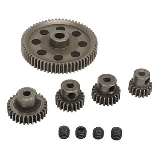Motor De Coche Rc De 64 T, Engranaje Principal, Hierro, 17 T Motor De Coche Rc De 64 T, Engranaje Principal, Hierro, 17 T