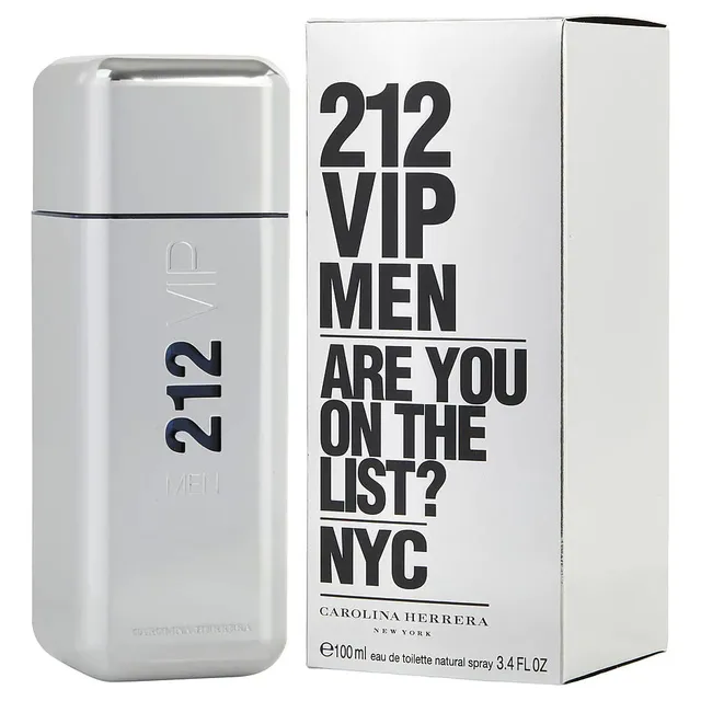 Perfume 212 Vip Men Carolina Herrera 100 Ml