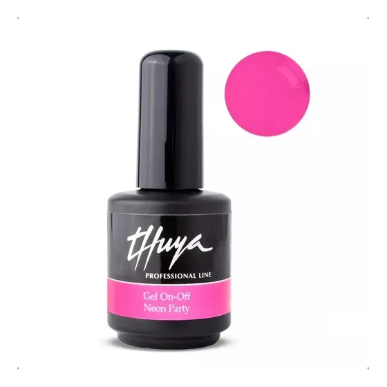 Esmalte Semi Para Cabina Gel On-off Thuya X 14 Ml Color NEON PARTY