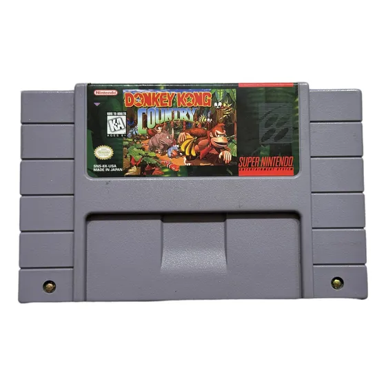 Id 04 Donkey Kong  Original Snes Super Nintendo