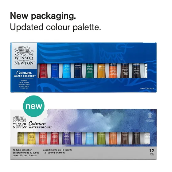 Winsor Newton Cotman Juego Acuarela Tubo Onza Liquida