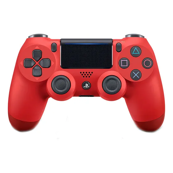 Control joystick inalámbrico Sony PlayStation Dualshock 4 ps4 magma red