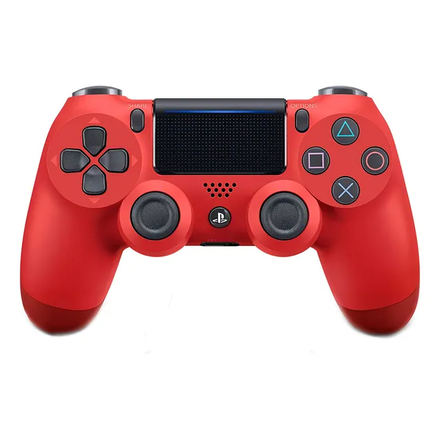 Control joystick inalámbrico Sony PlayStation Dualshock 4 ps4 magma red