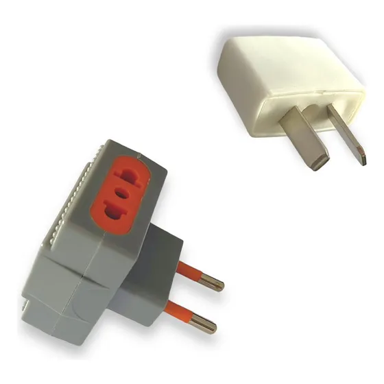 Enchufe Adaptador Triple Estilo Chileno +adaptador Argentina