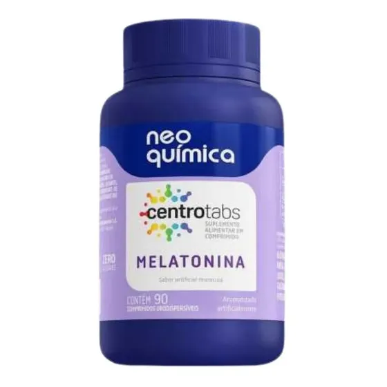 Melatonina Centrotabs Neo Química 90 Comprimidos