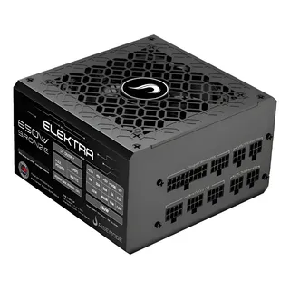 Fonte Gamer Rise Mode Elektra 650w Full Modular Selo Teclab Preto
