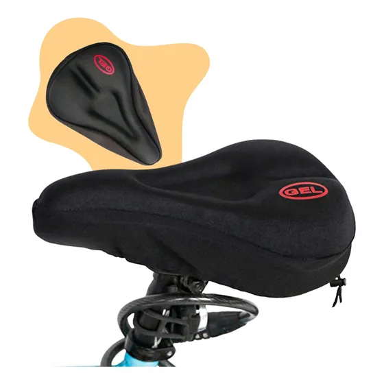 Capa Gel Banco Selim Ajustável Bicicleta Mtb Speed Spinning