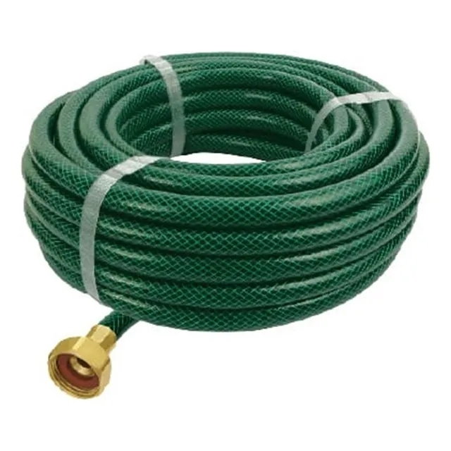 Manguera Jardín Reforzada 20m Aksi 1/2 PuLG Conector Latón