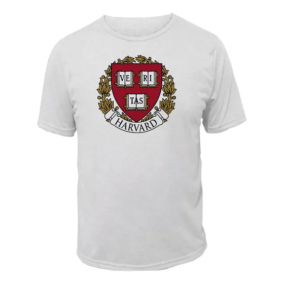 Camiseta Harvard University Veritas Camisa Blusa Colorida