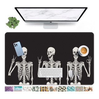 Alfombrilla De Mouse Grande Para Juegos, Diseño De Calavera Alfombrilla De Mouse Grande Para Juegos, Diseño De Calavera