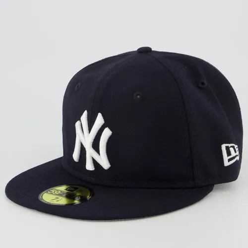 Boné New Era 59fifty Fitted New York Yankees Aba Reta Preto