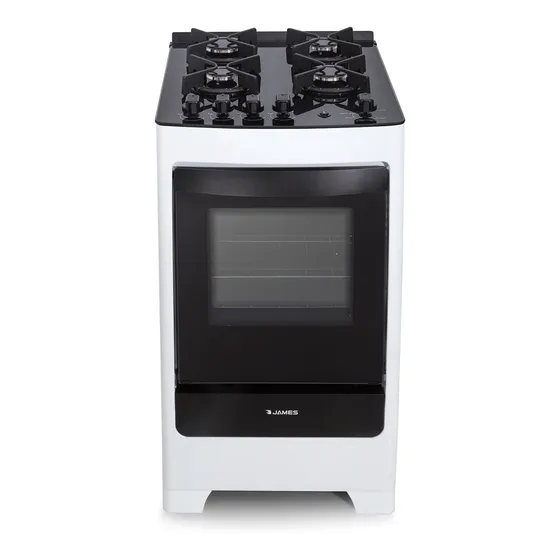 Cocina Supergas James C700 Mesada Vidrio 4 H. - La Tentación