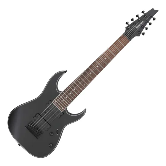 Guitarra Ibanez Rg8ex Bkf Black Flat 8 Cordas