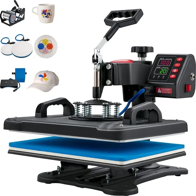 Máquina Sublimación Estampadora Sublimadora 5 En 1