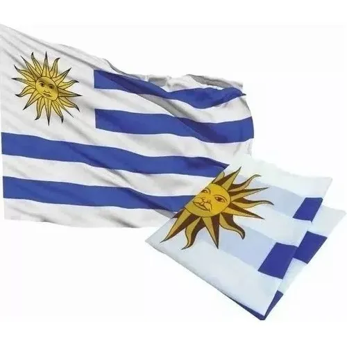 Bandera De Uruguay Medidas 90 X 150 Cm Poliester