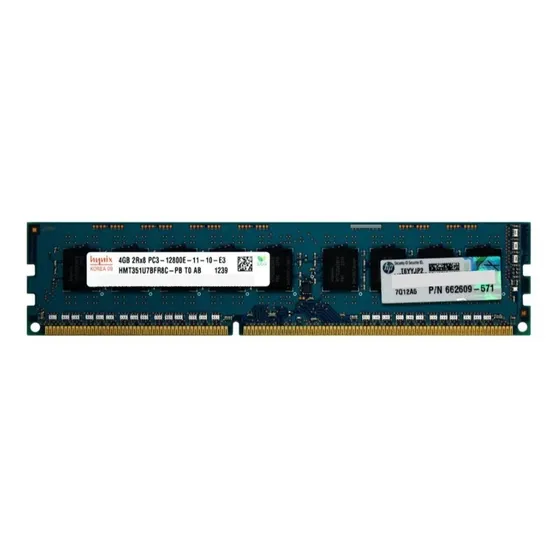 Memoria Servidor Hp Proliant 4gb Pc3 12800e Ml110 Ml310 Ml10