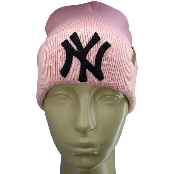 Gorro Lana Ny New York Yankees Logo 3d Varios Colores