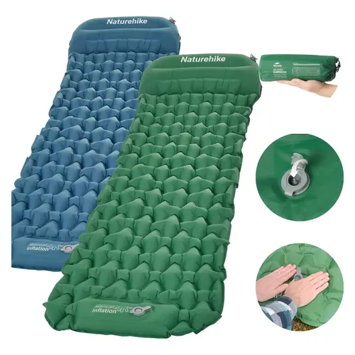 Isolante Inflavel Sleeping Pad Fc-10 Laranja - Naturehike