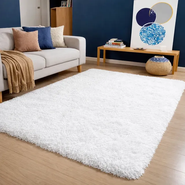 Tapete Felpudo Quarto Sala 1,00 X 1,40 Mt Peludo
