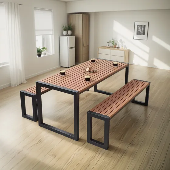 Conjunto Mesa E Banco Jantar Conjunto Ou Sob Medida