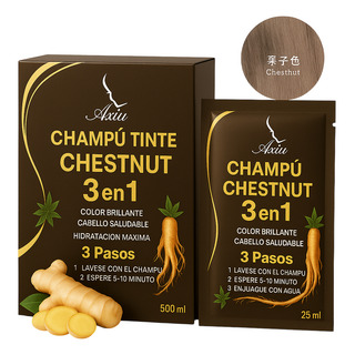 10 Shampoo Tinte Instantaneo 15min Cubre Canas Jengibre 10 Shampoo Tinte Instantaneo 15min Cubre Canas Jengibre