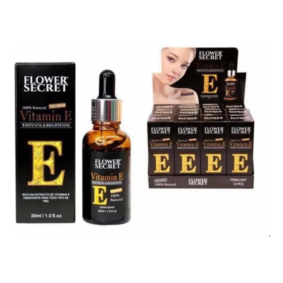 Serum Facial Antiedad, Antiarrugas, De Vitamina E 30 Ml Momento De Aplicación Día/noche Tipo De Piel Todo Tipo De Piel