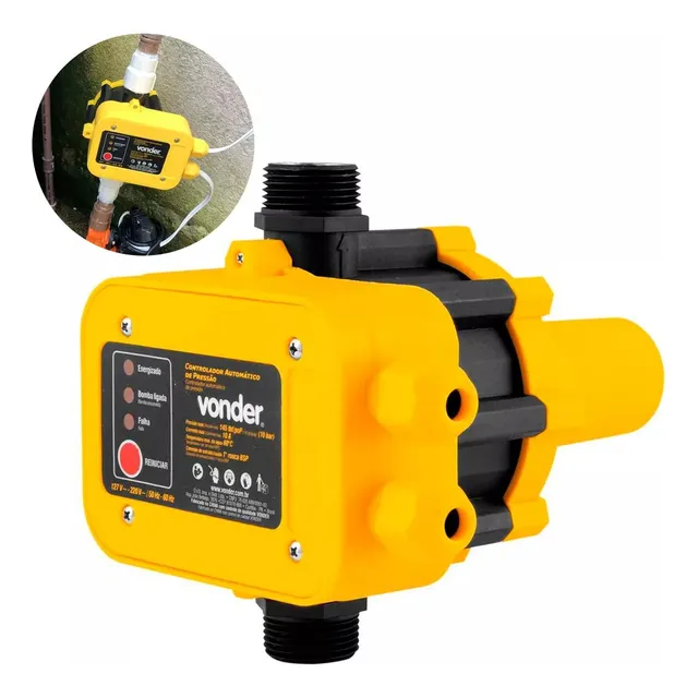 Controlador Automático Pressão Bomba Motobomba Bivolt Vonder