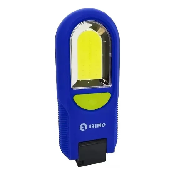 Linterna Potente Led Magnetica Portatil Con Clip Iman Irimo Color de la linterna Azul Color de la luz Blanca