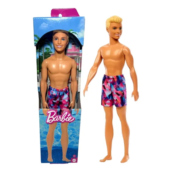 Muñeca de verano y playa a la moda de Ken Loiro - Mattel Toys