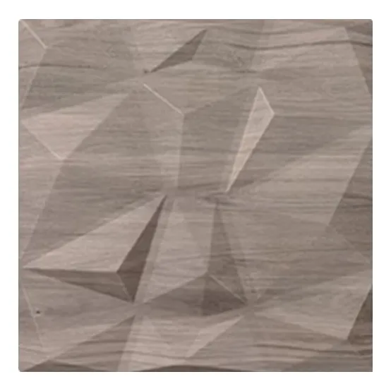 Wall Panel 3d Decorativo De Pvc Wood Grain De 50cmx50cm