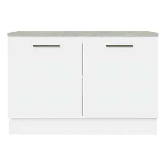 Mueble De Cocina Bajo Agata 1.20m 2 Puertas Con Encimera
