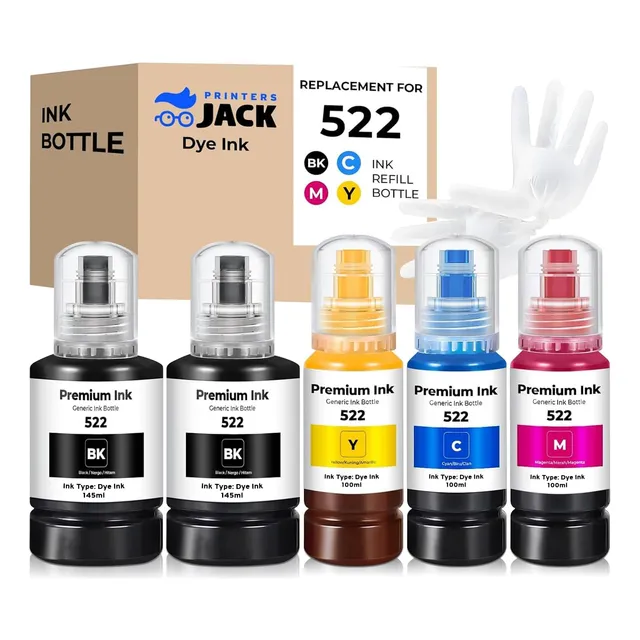 Kit De Botellas De Tinta Para Recarga De Tinta Printers