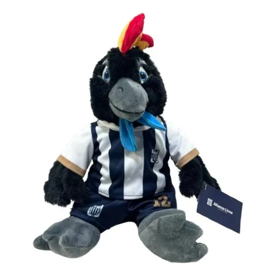 Peluche Original Gallo Alianza Lima 2025 Bolsa Regalo