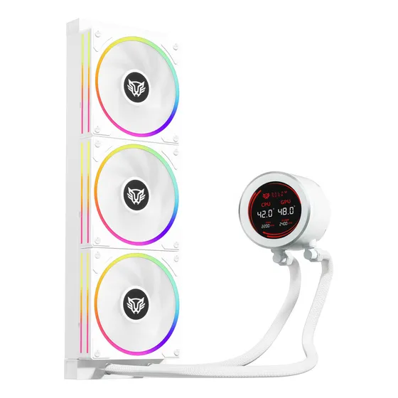 Enfriamiento Liquido 360 Hydrox Expert Hyx36 Display De Temp Led Blanco