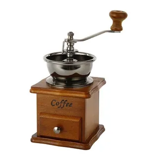 Moedor Manual Café Com Regulagem De Grão Expresso Cor Marrom Moedor Manual Café Com Regulagem De Grão Expresso Cor Marrom
