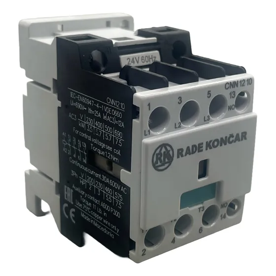 Contactor Cnn 12 Rade Koncar 12a 24-440v/60hz