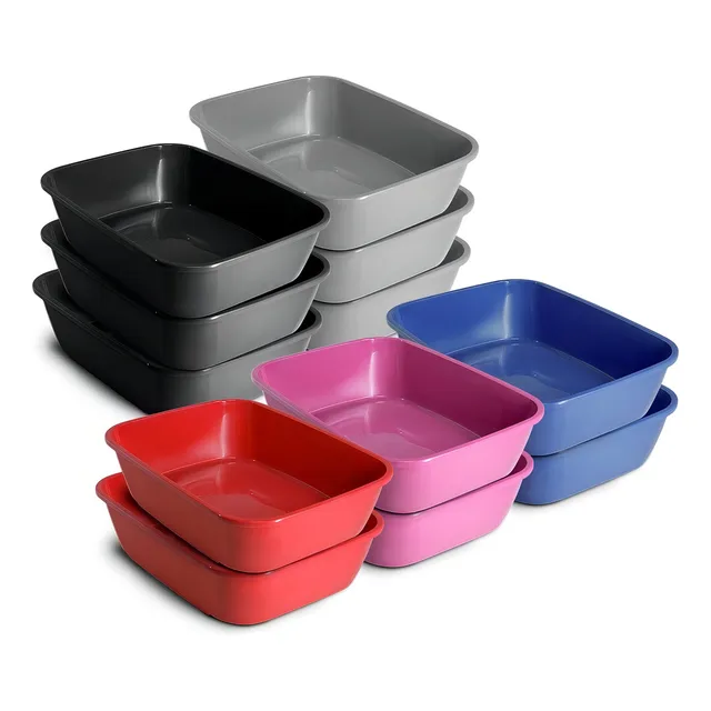 Inodoro para gatos Wc Cat Light, kit con 12 unidades de colores diferentes