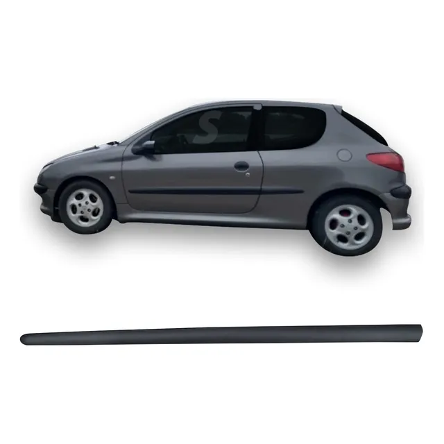 Bagueta Puerta Peugeot 207 3p 2008/2017 Negra