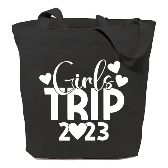 Gxvuis Bolsa Lona Para Mujer Viaje 2023 Niña Compra Regalo