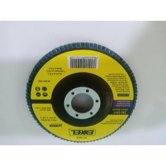 Disco Flap 4 1/2  Grano 80 Y 100 Exxel