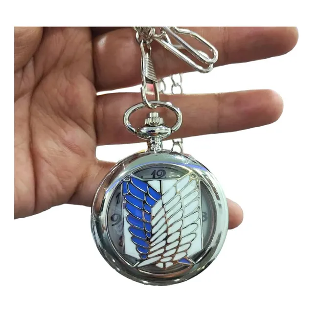 Reloj De Bolsillo Snk Attack On Titan Anime Cosplay 