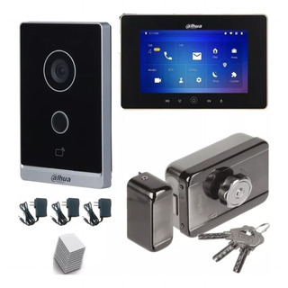 Kit Videoportero Dahua Monitor Ip Touch De 7 Wifi Chapa Kit Videoportero Dahua Monitor Ip Touch De 7 Wifi Chapa