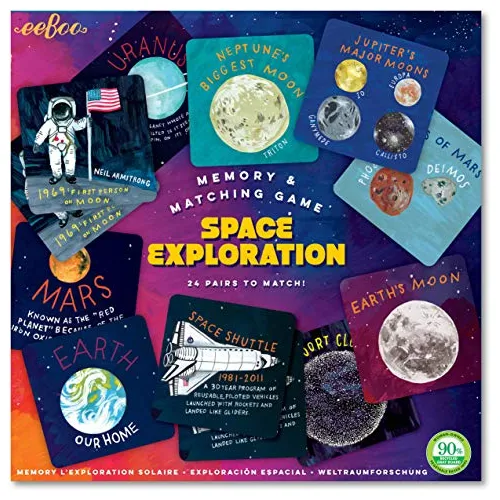 Eeboo: Memoria De Exploración Espacial Y Juego De J697y