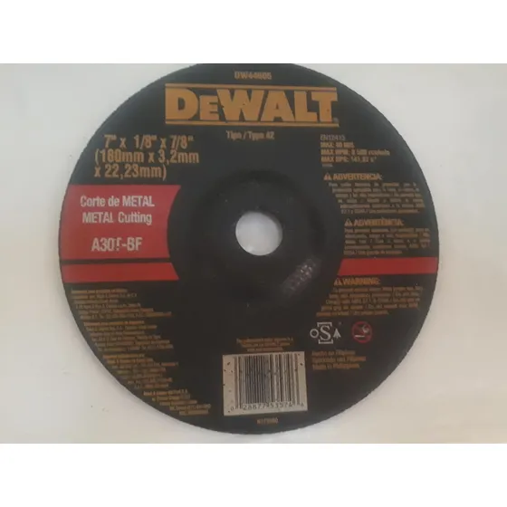 Disco De Corte Dewart 7